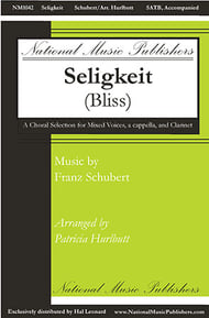 Seligkeit SATB choral sheet music cover Thumbnail